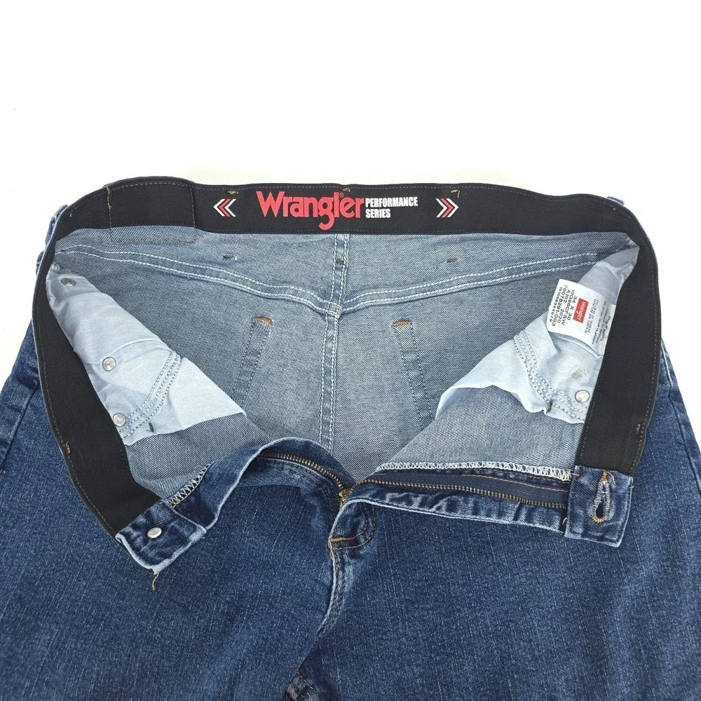 Wrangler Performance Jeans Mens‎ 32x29 (34x30) Work Wear Cowboy Straight Western